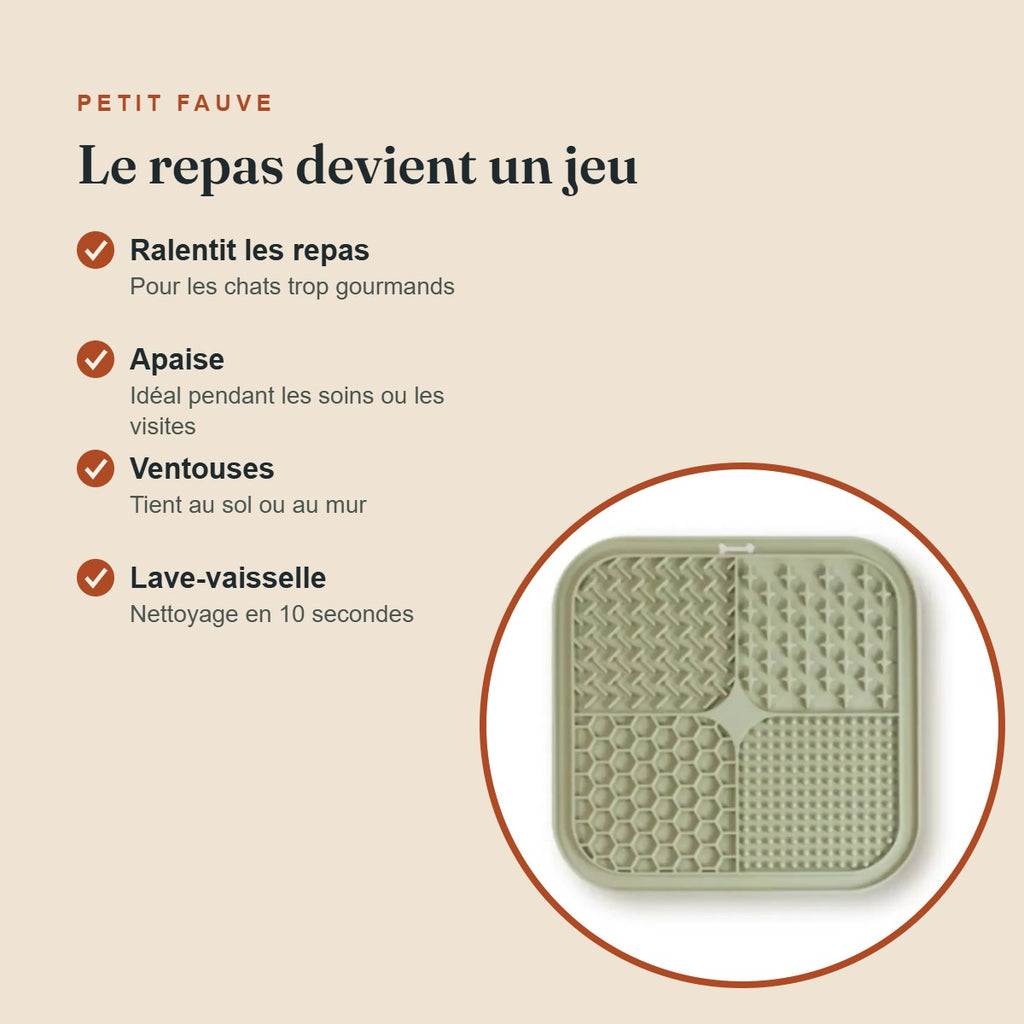 Les avantages du tapis de léchage